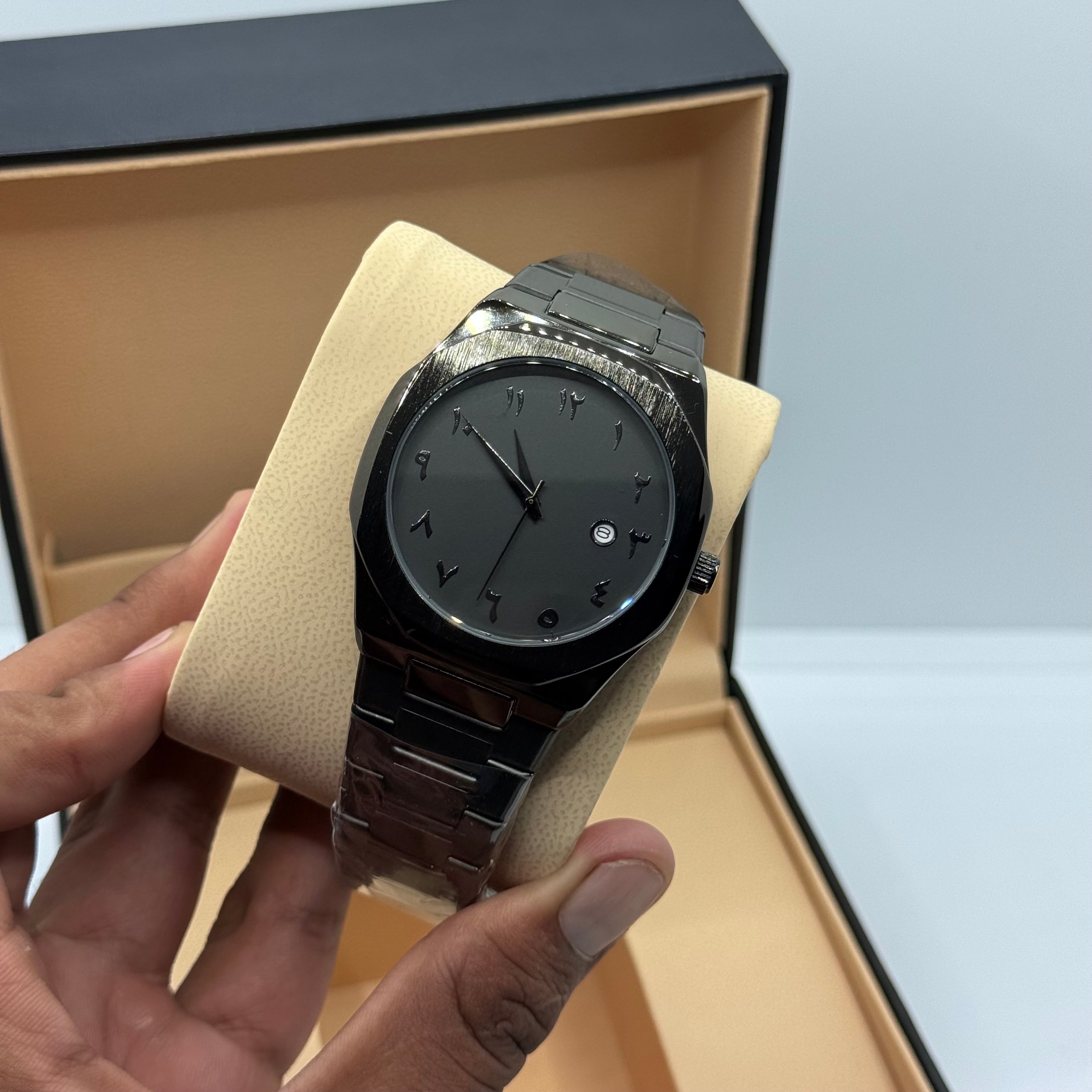 BLACK AURA STAIN LESS STEEL