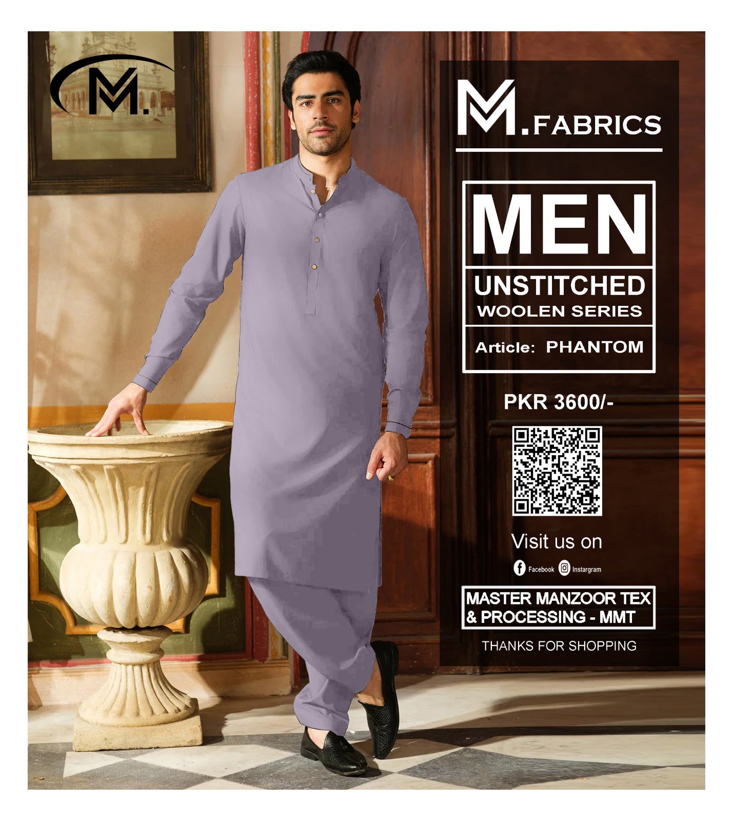Men Premium Quality unstitched Suit