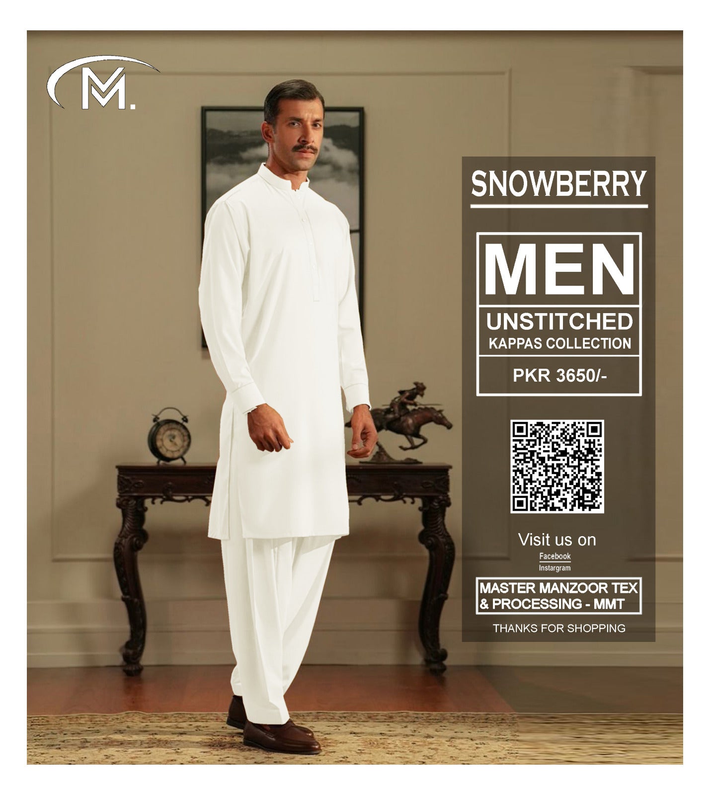 Men Unstitched Original Kappas Collection