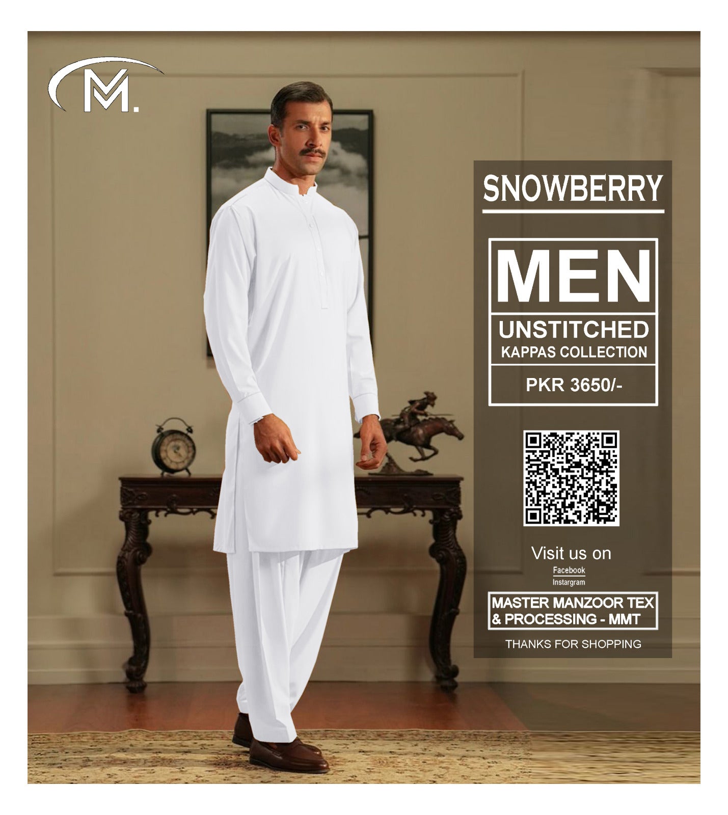 Men Unstitched Original Kappas Collection