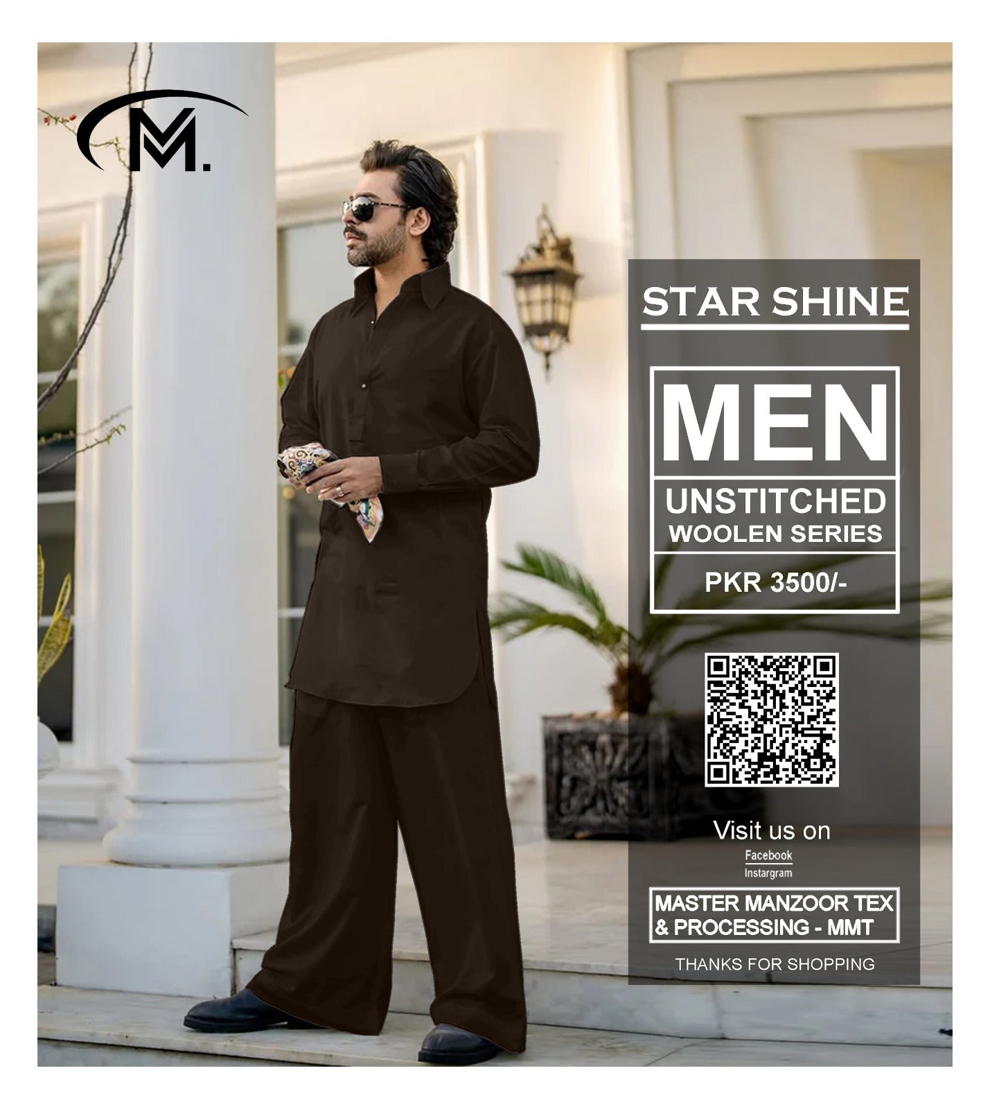 Men Unstitched Woolen Series